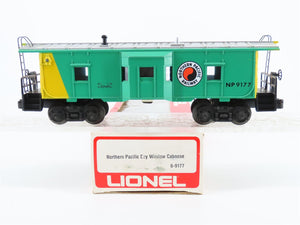 O Gauge 3-Rail Lionel 6-9177 NP Northern Pacific Bay Window Caboose #9177