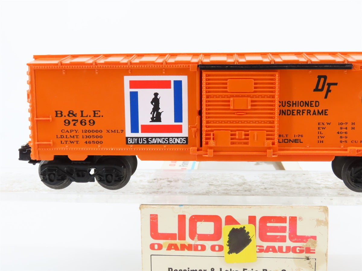 O Gauge 3-Rail Lionel 6-9769 B&amp;LE Bessemer &amp; Lake Erie Single Door Box Car #9769