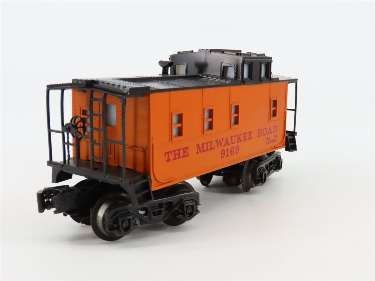 O Gauge 3-Rail Lionel 6-9169 MILW Milwaukee Road Illuminated Caboose #9169