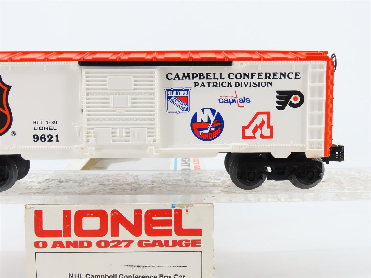 O Gauge 3-Rail Lionel 6-9621 NHL Campbell Conference Single Door Box Car #9621