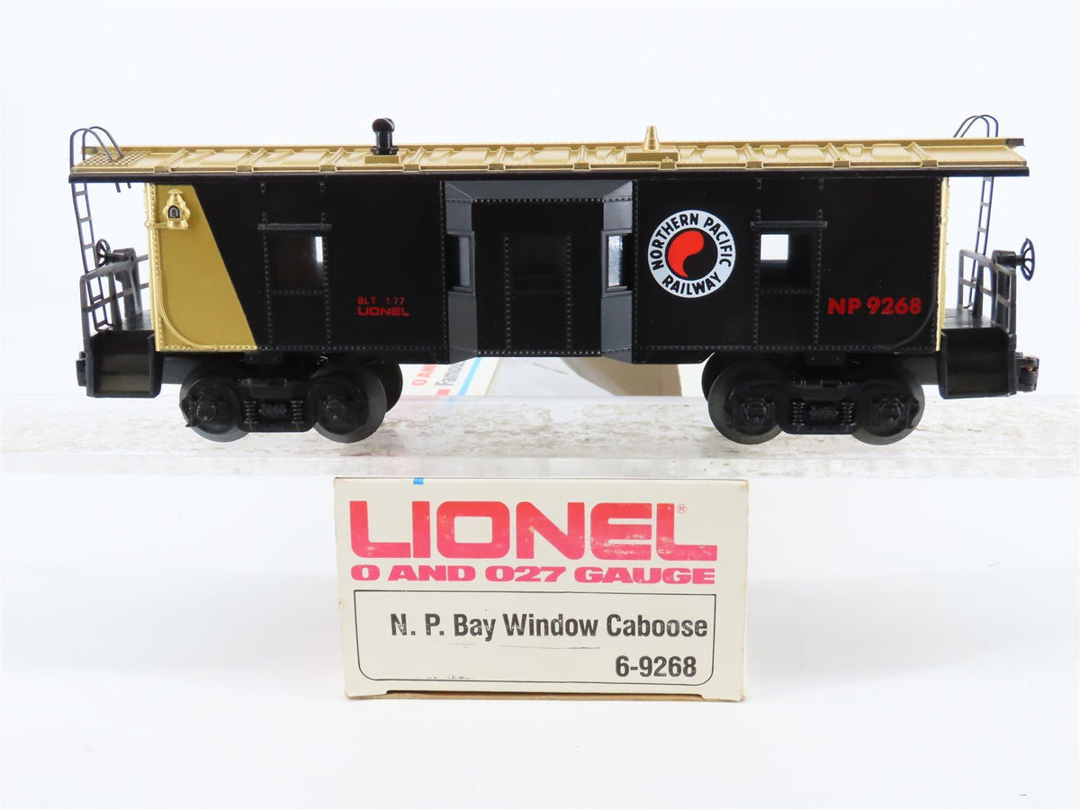 O Gauge 3-Rail Lionel 6-9268 NP Northern Pacific Bay Window Caboose #9268