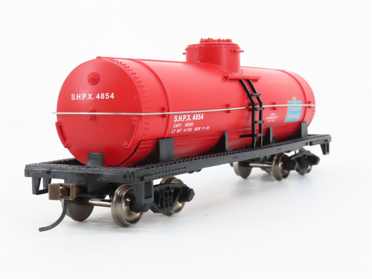 HO Scale Bachmann Silver Series 17825 SHPX Pennsalt Chemicals 40&#39; Tank Car #4854