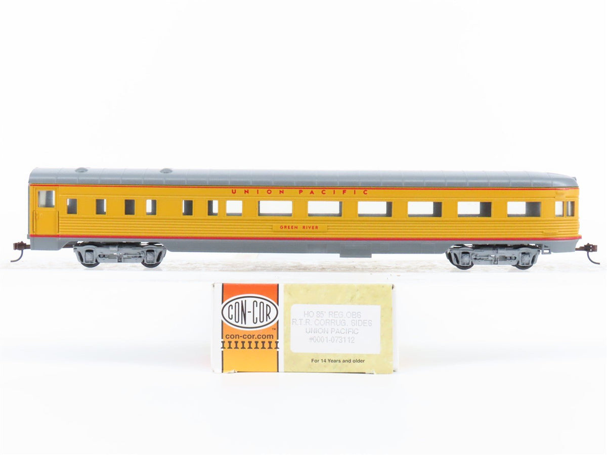 HO Con-Cor 0001-073112 UP Union Pacific Observation Passenger Car &quot;Green River&quot;