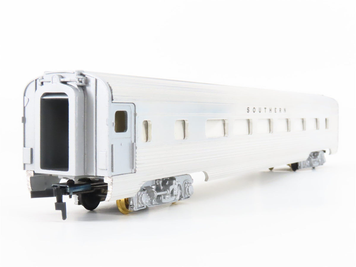 HO Scale Mantua SOU Southern Railway Aluminum Coach Passenger Car