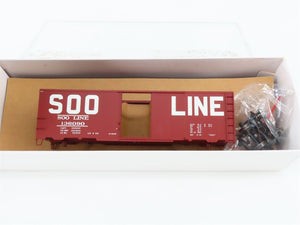 HO Scale Atlas Trainman Kit #21000045 SOO Line 1937 AAR 40' Box Car #136090