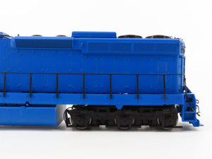 HO Scale Atlas Unlettered Blue EMD SD24 Diesel Locomotive w/ DCC & Sound