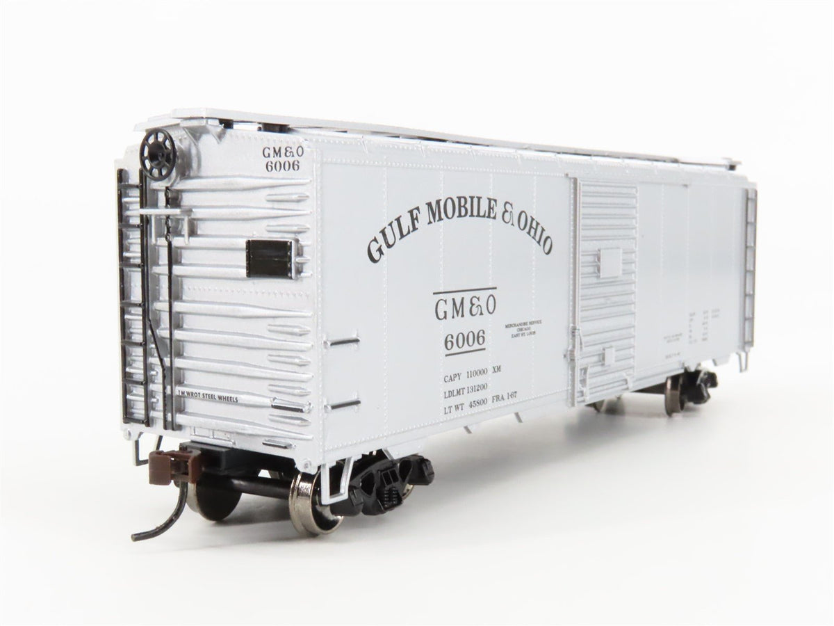 HO Scale Athearn 92285 GM&amp;O Gulf Mobile &amp; Ohio 40&#39; Single Door Box Car #6006