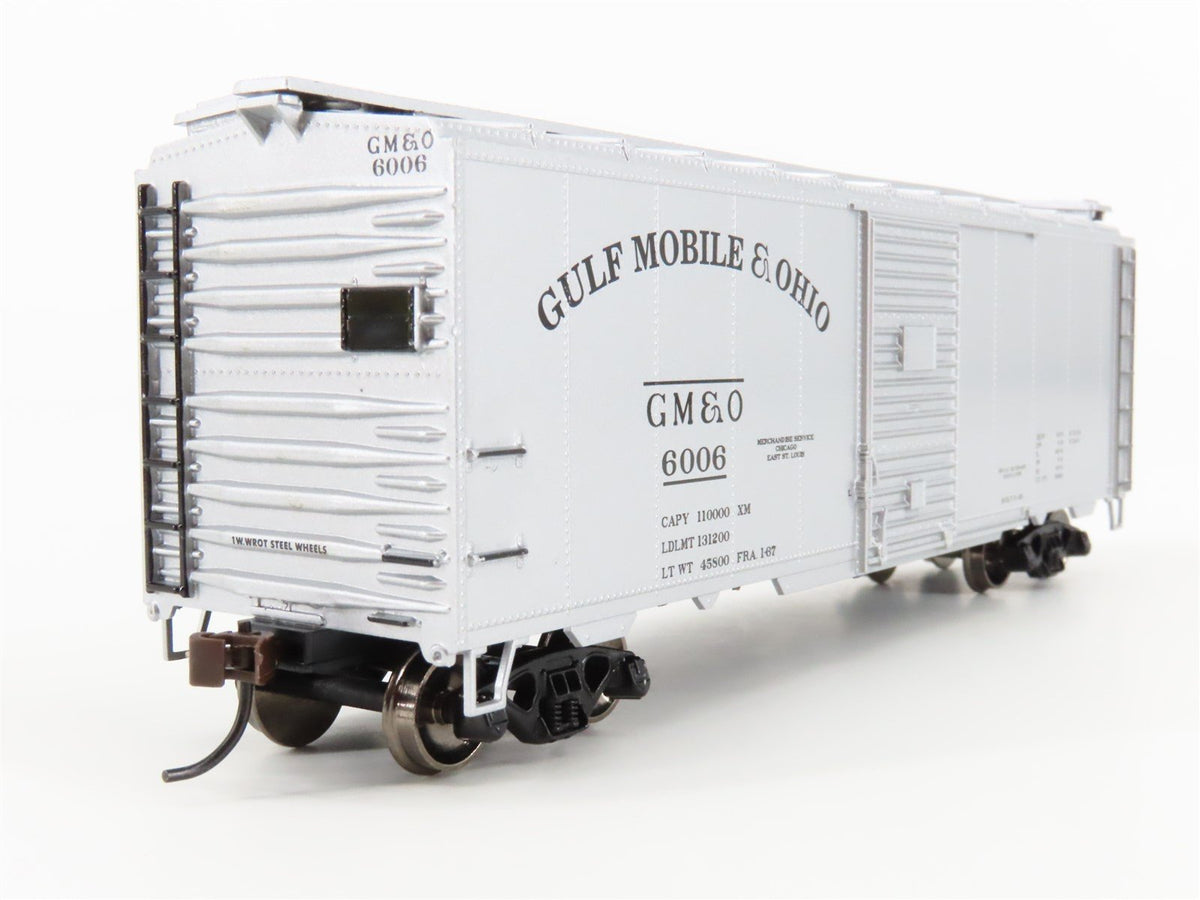 HO Scale Athearn 92285 GM&amp;O Gulf Mobile &amp; Ohio 40&#39; Single Door Box Car #6006