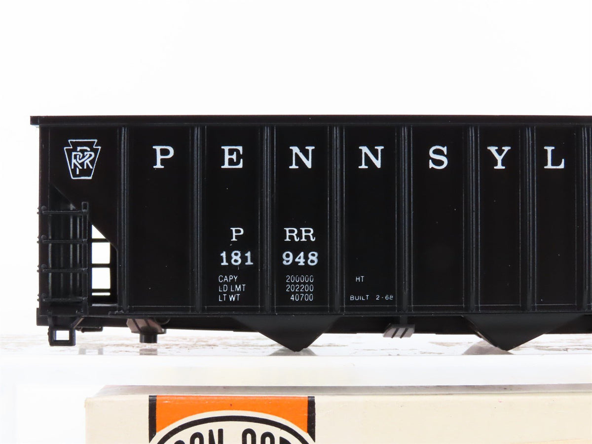 HO Scale Con-Cor Kit #501 PRR Pennsylvania 3-Bay Open Hopper #181948