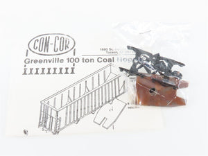 HO Scale Con-Cor Kit #501 PRR Pennsylvania 3-Bay Open Hopper #181948