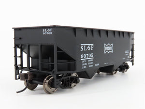 HO Scale Atlas Trainman 18910 SL-SF Frisco 2-Bay Offset Hopper #90705