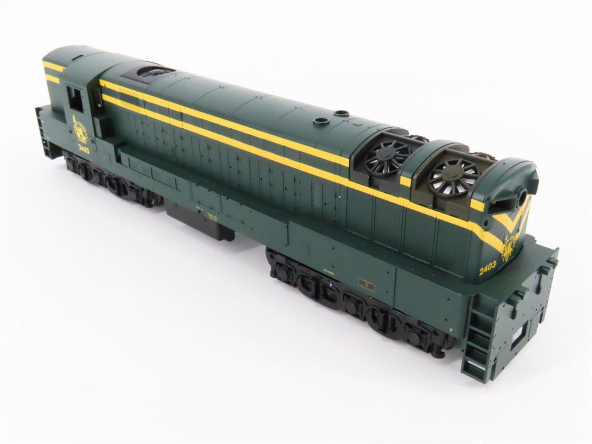 HO Scale Atlas CNJ Jersey Central FM Trainmaster Diesel #2403 w/ DCC &amp; Sound