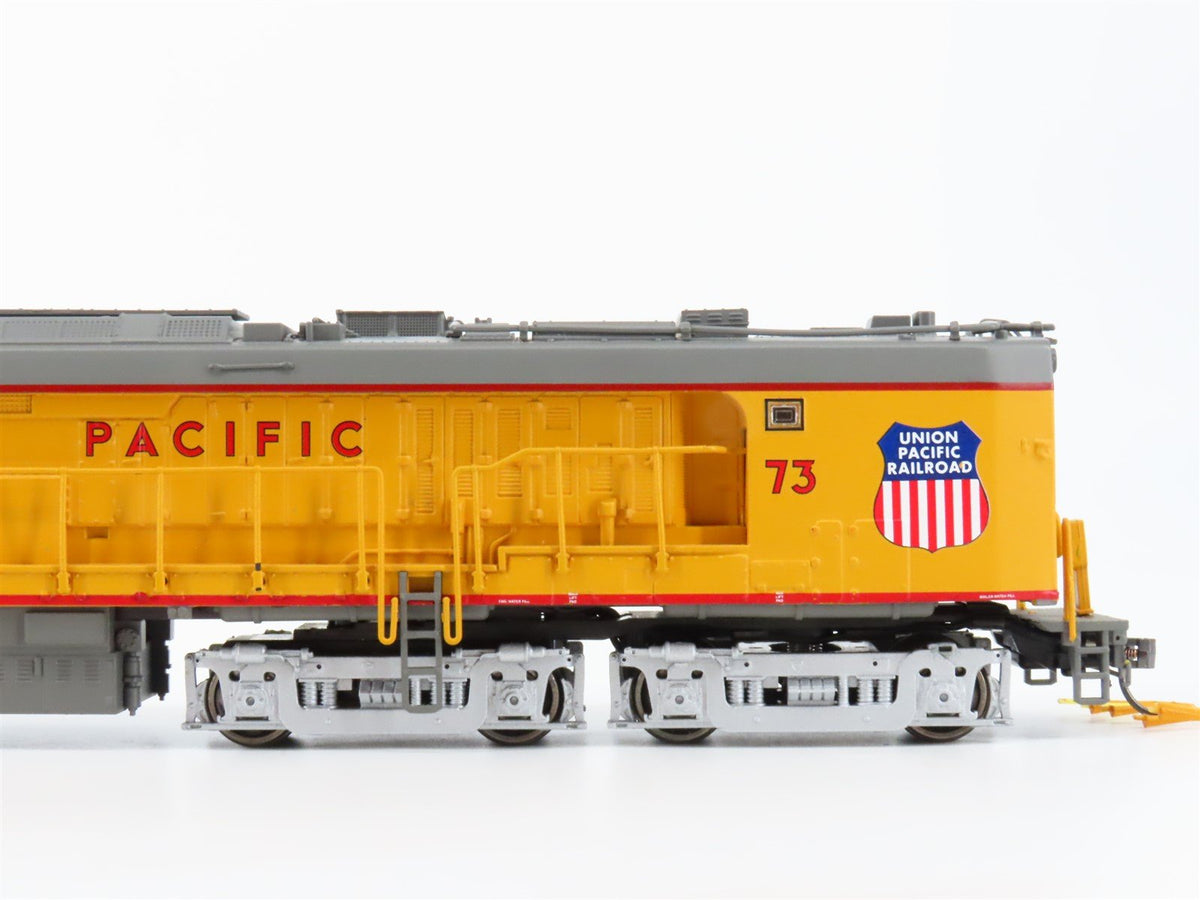 HO Scale Lionel Die-Cast UP Union Pacific Veranda Turbine #73 w/ DCC - BAD GEARS