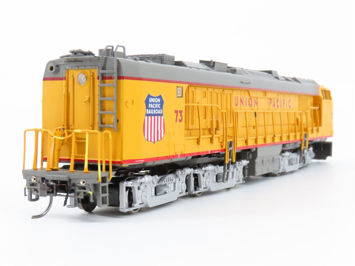 HO Scale Lionel Die-Cast UP Union Pacific Veranda Turbine #73 w/ DCC - BAD GEARS