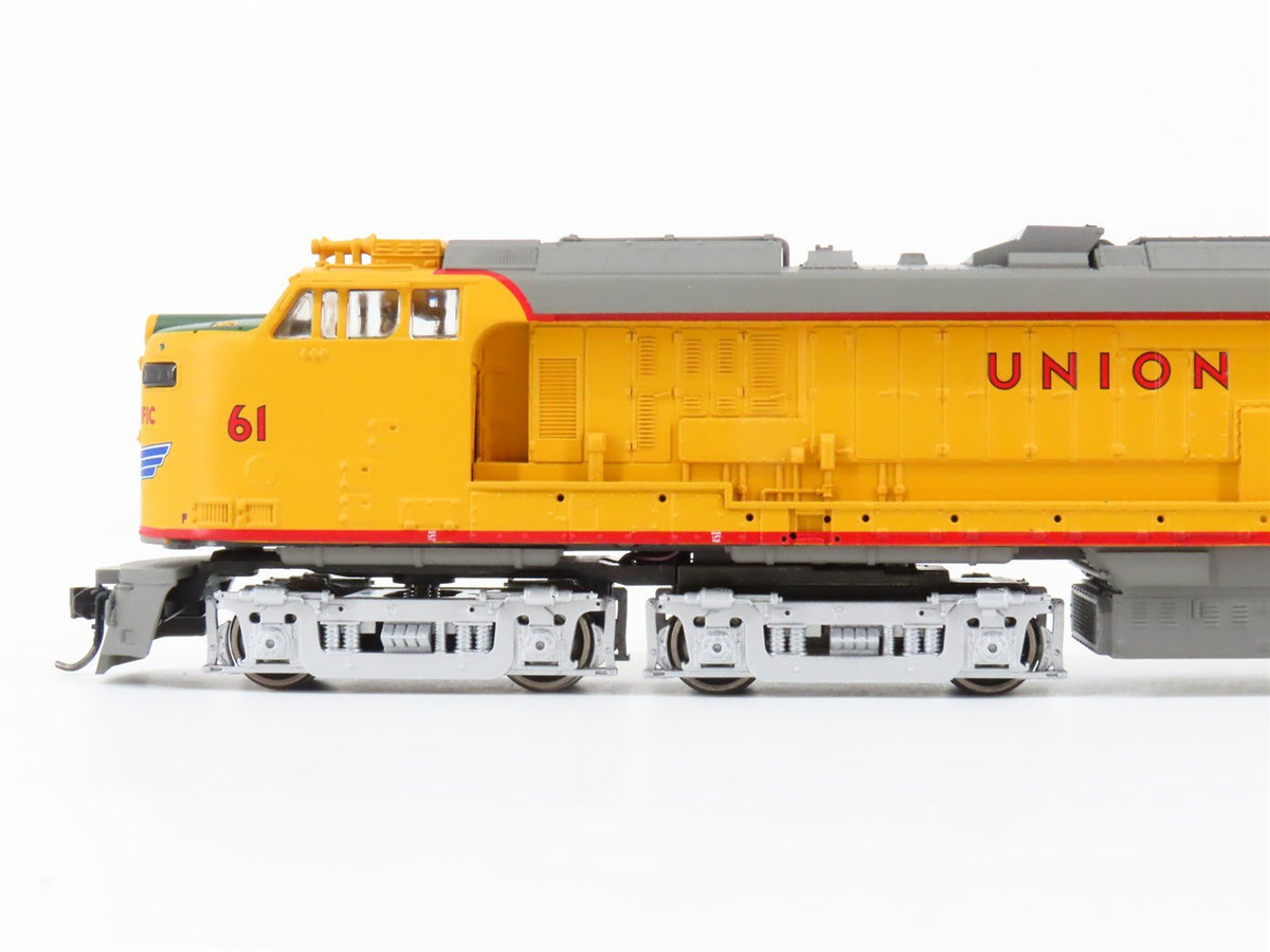 HO Scale Lionel Die-Cast UP Union Pacific Veranda Turbine #61 w/ DCC - BAD GEARS