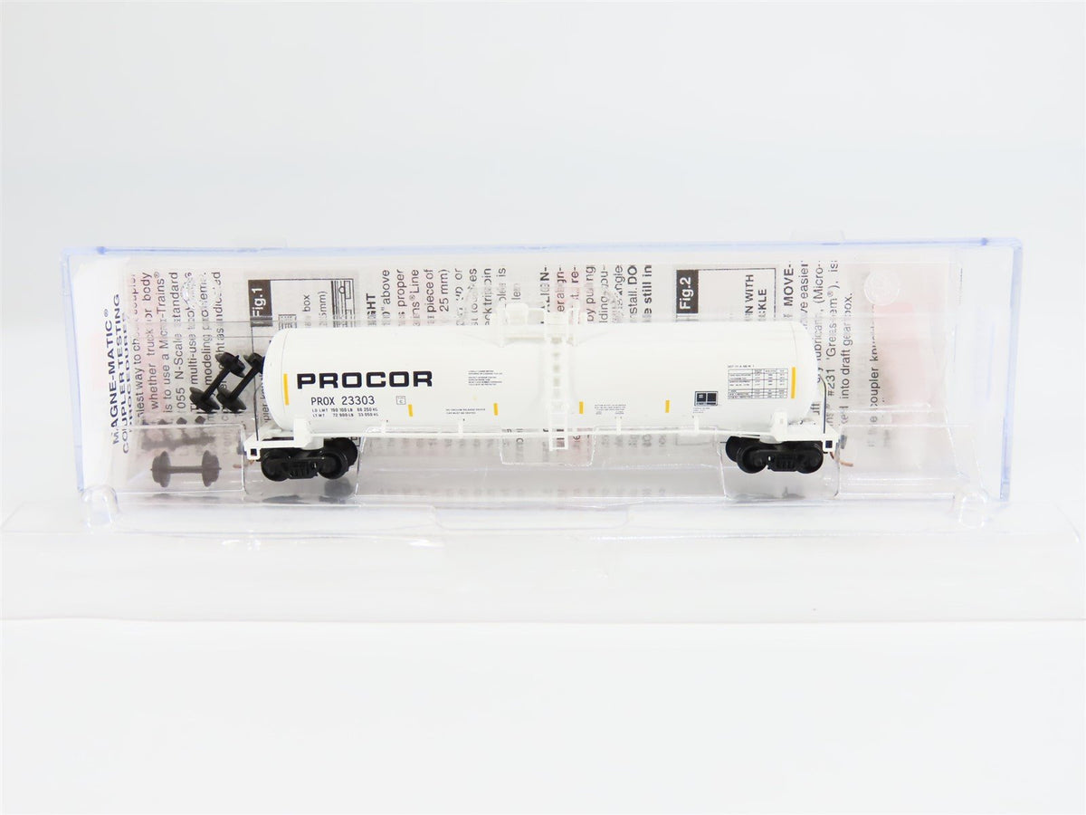 N Scale Micro-Trains MTL 11000090 PROX Procor 56&#39; General Service Tank Car 23303