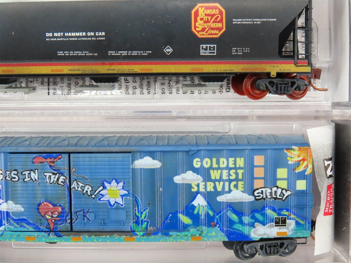 N Scale Micro-Trains MTL #99305030 Southwest Region 3-Pack Weathered &amp; Graffiti