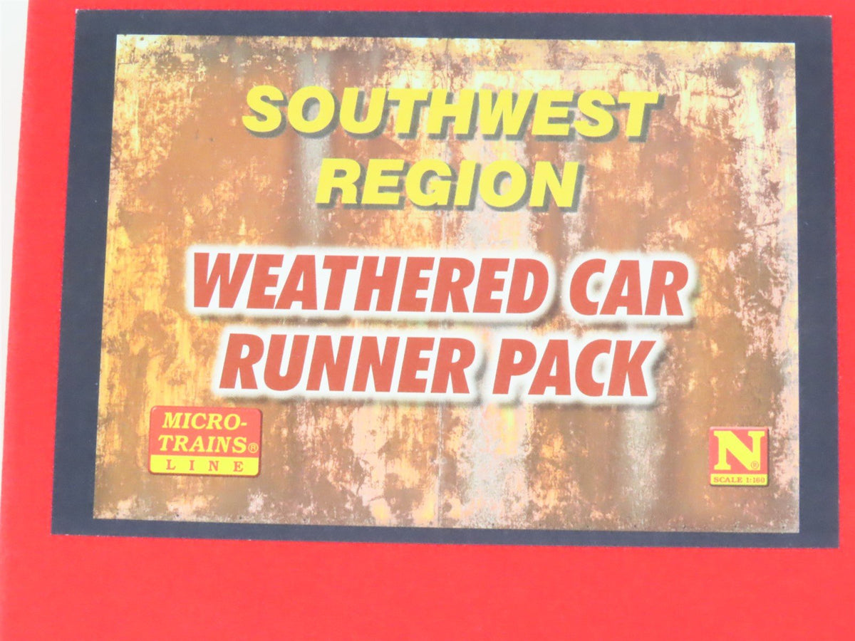 N Scale Micro-Trains MTL #99305030 Southwest Region 3-Pack Weathered &amp; Graffiti