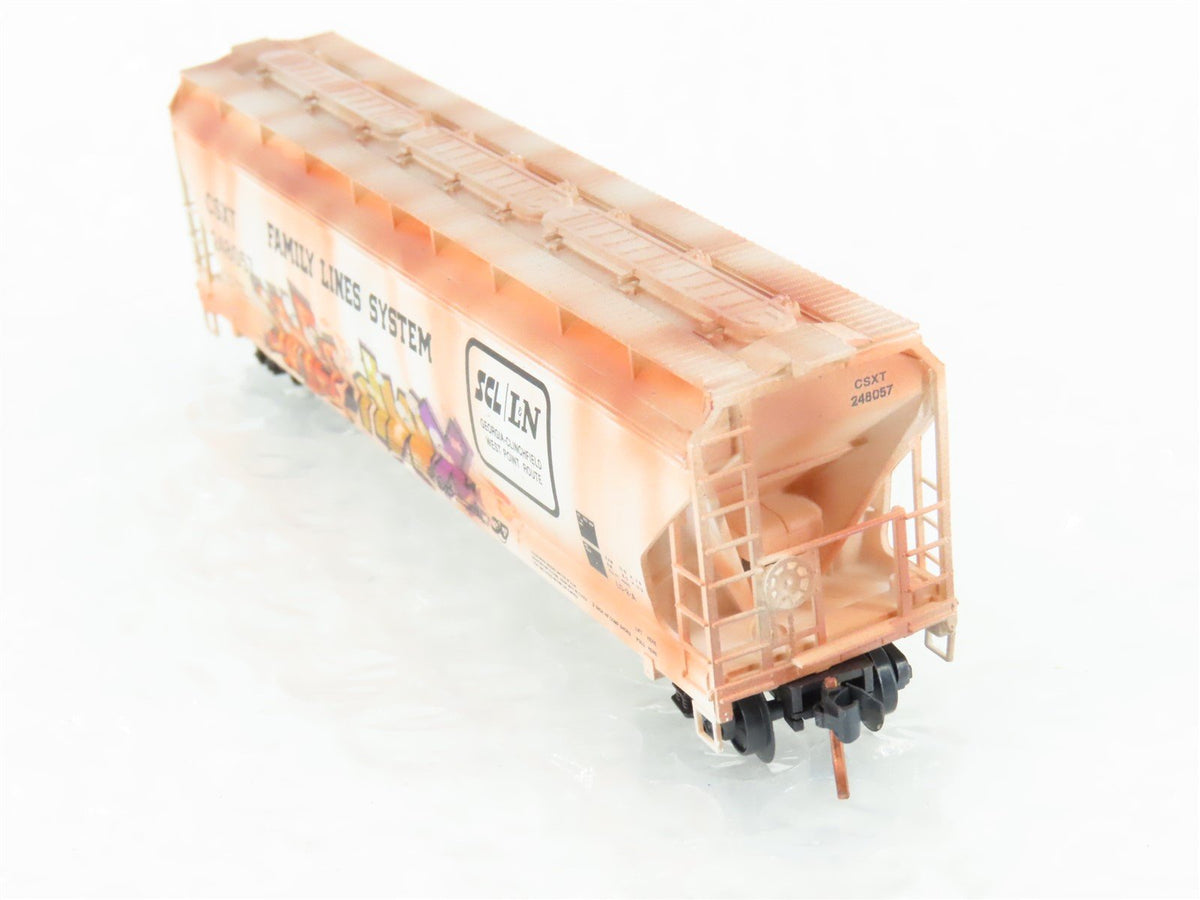 N Scale Micro-Trains MTL 99305020 Southeast Region 4-Pack Weathered &amp; Graffiti