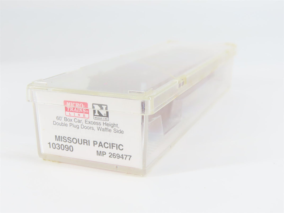 N Scale Micro-Trains MTL 103090 MP Missouri Pacific Railroad 60&#39; Box Car #269477