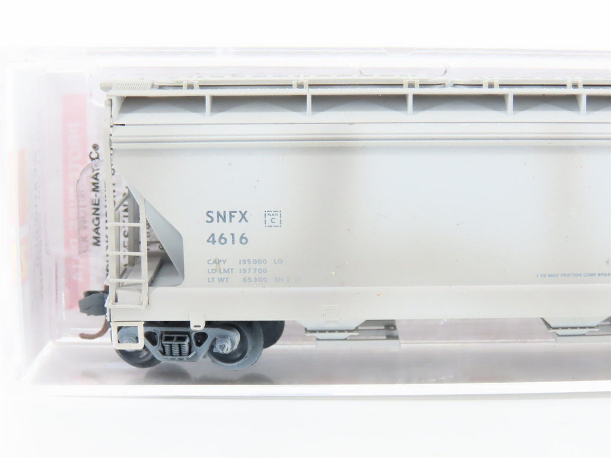 N Scale Micro-Trains MTL 09444210 SNFX Shell Oil Hopper Car #4616 Weathered