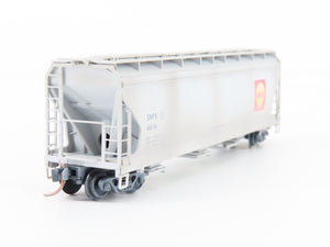 N Scale Micro-Trains MTL 09444210 SNFX Shell Oil Hopper Car #4616 Weathered