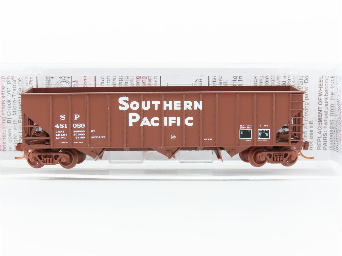 N Scale Micro-Trains MTL 10800182 SP Southern Pacific 3-Bay Hopper Car #481089