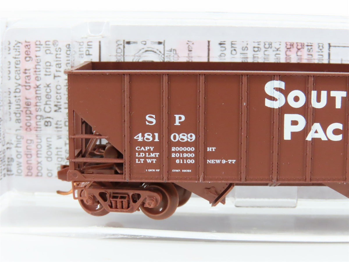 N Scale Micro-Trains MTL 10800182 SP Southern Pacific 3-Bay Hopper Car #481089