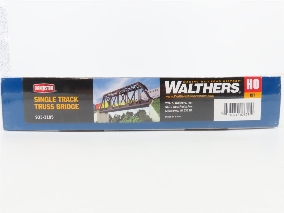 HO Scale Walthers Cornerstone Kit #933-3185 Single Track Truss Bridge - SEALED