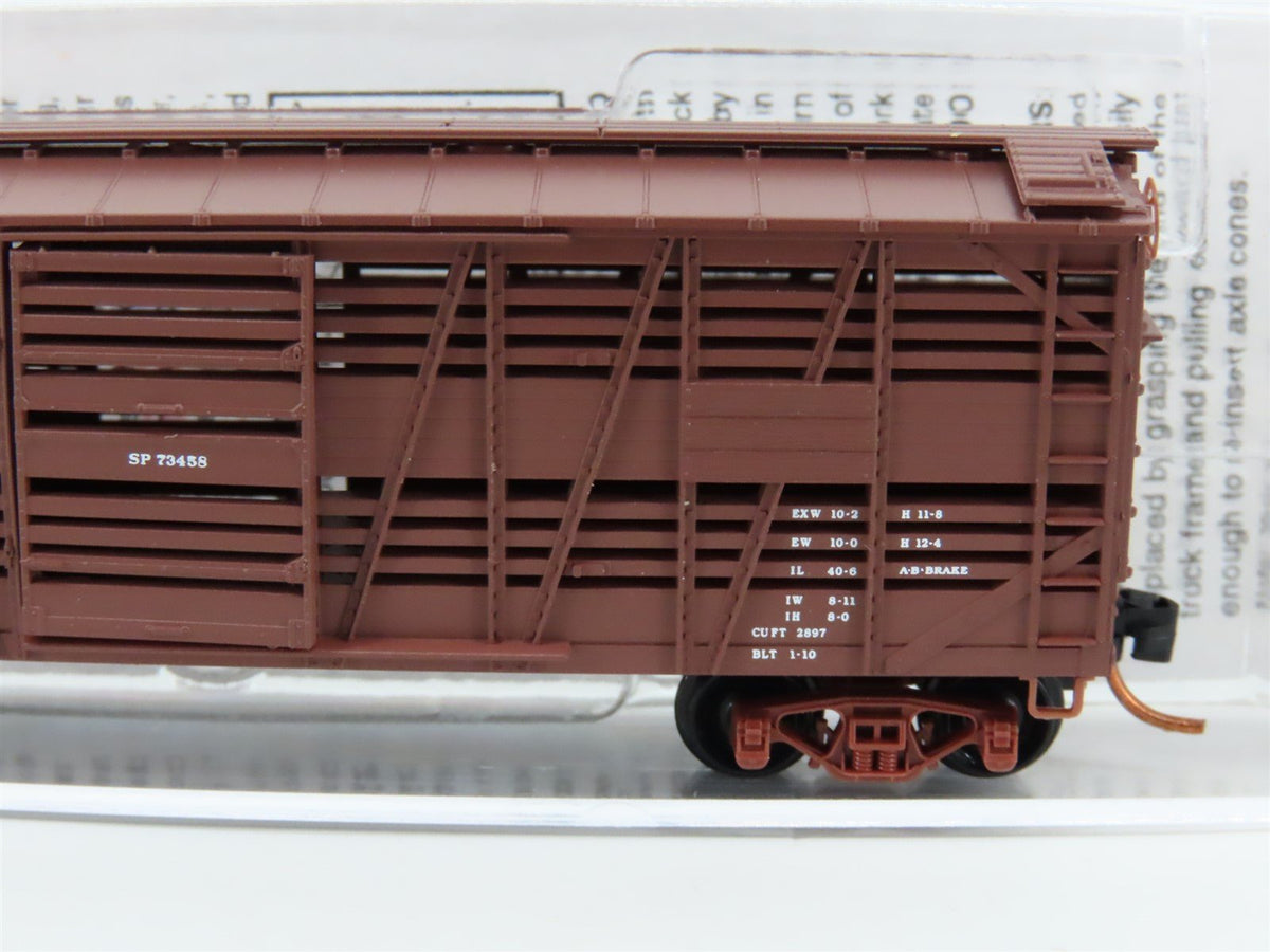 N Scale Micro-Trains MTL 03500251 SP Southern Pacific 40&#39; Stock Car #73458