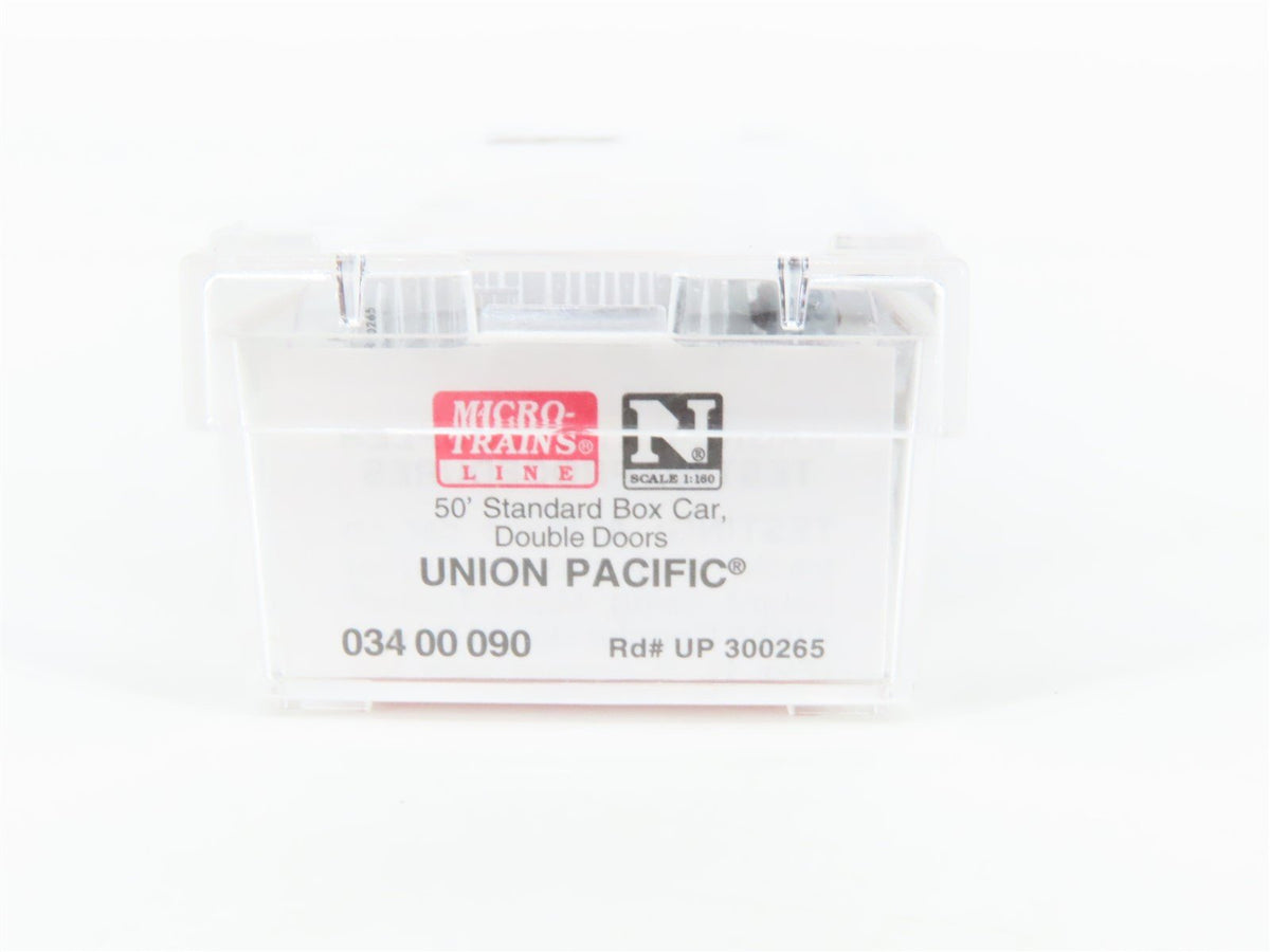 N Micro-Trains MTL 03400090 UP Union Pacific 50&#39; Double Door Box Car #300265