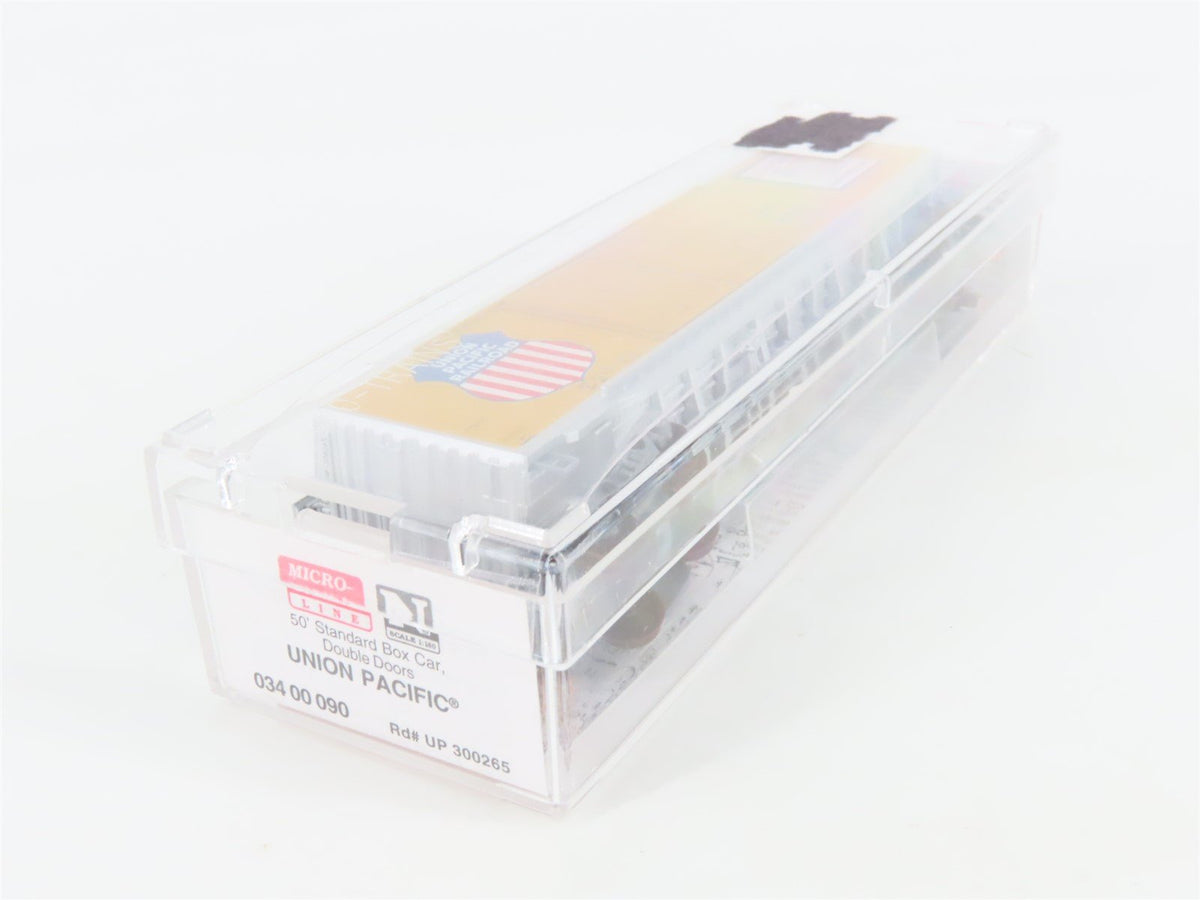 N Micro-Trains MTL 03400090 UP Union Pacific 50&#39; Double Door Box Car #300265