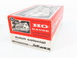 HO Scale Ideal Models #B-250 Ready Built Dutch Colonial House - Illuminated