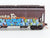 N Scale Micro-Trains MTL 09444100 ATSF Railway 3 Bay Hopper Car 314683 Weathered