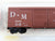 N Micro-Trains MTL 79030 D&M Detroit & Mackinac 50' Wagon Top Box Car #3440