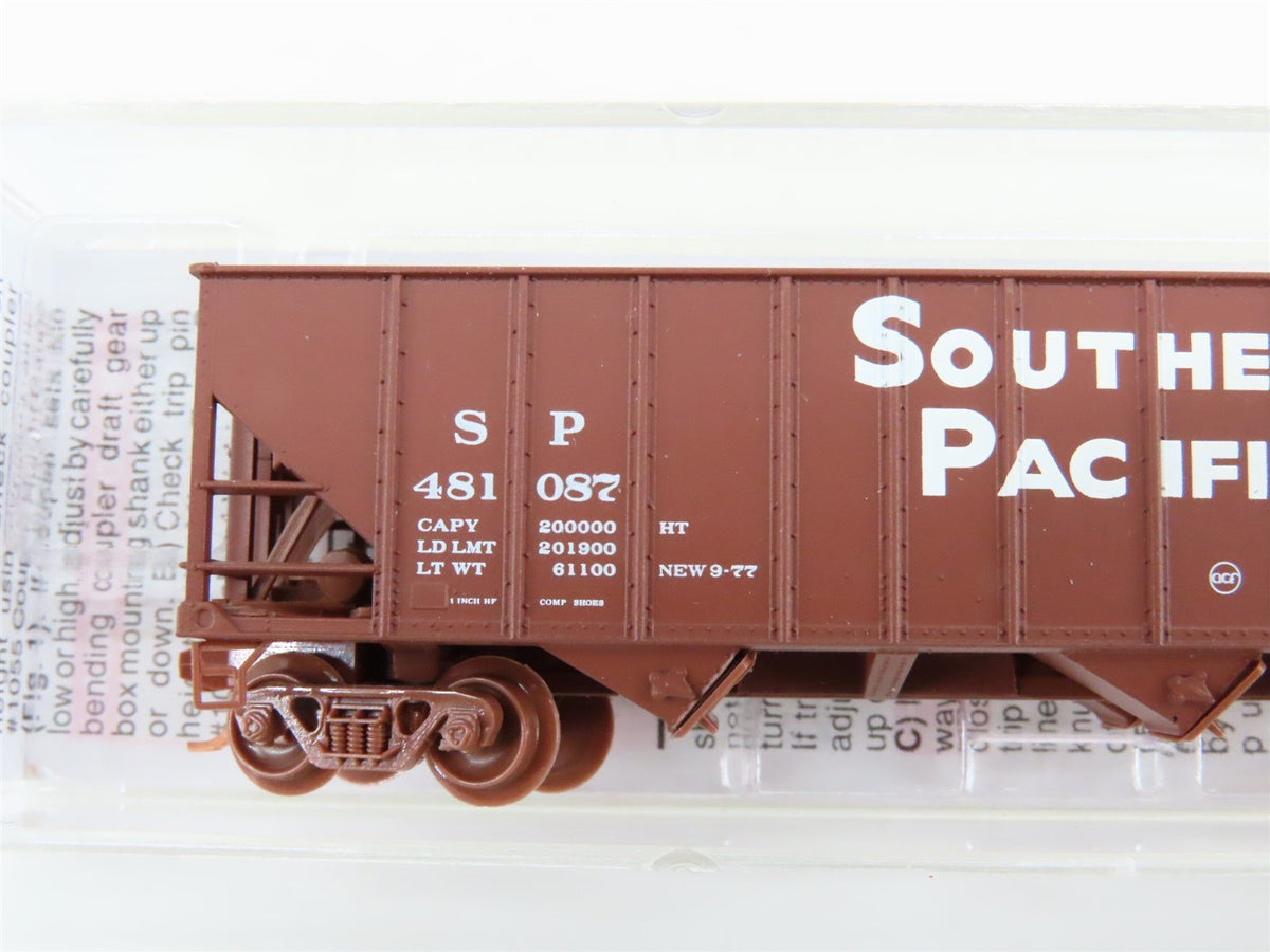 N Scale Micro-Trains MTL 10800181 SP Southern Pacific 3-Bay Open Hopper #481087