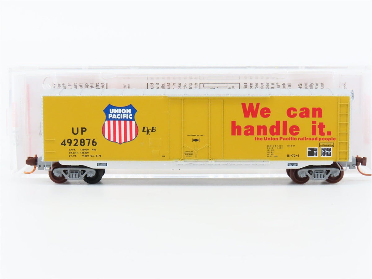 N Scale Micro-Trains MTL 03800240 UP Union Pacific 50&#39; Standard Boxcar #492876