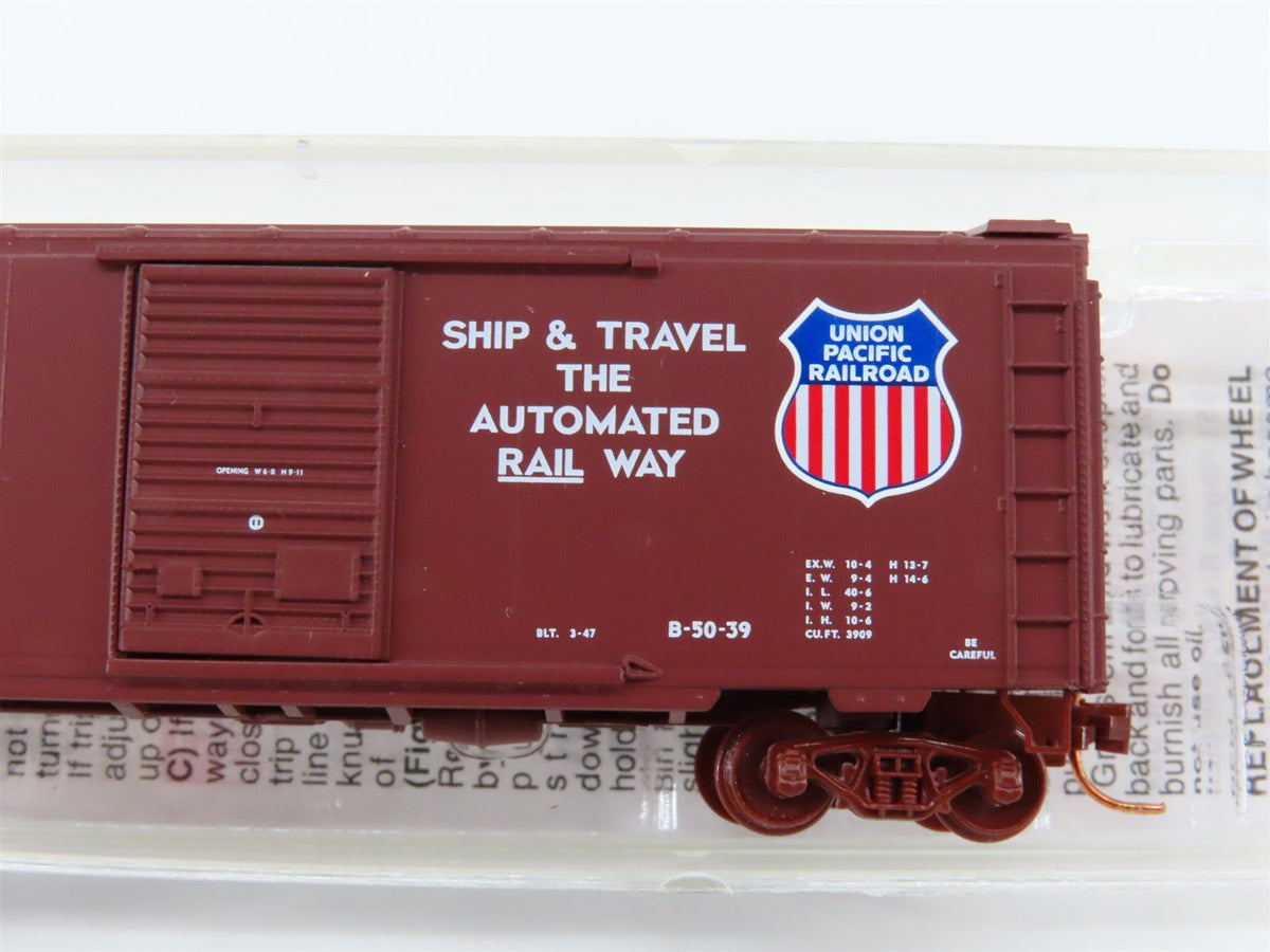 N Scale Micro-Trains MTL 02000710 UP Union Pacific 40&#39; Box Car #198850