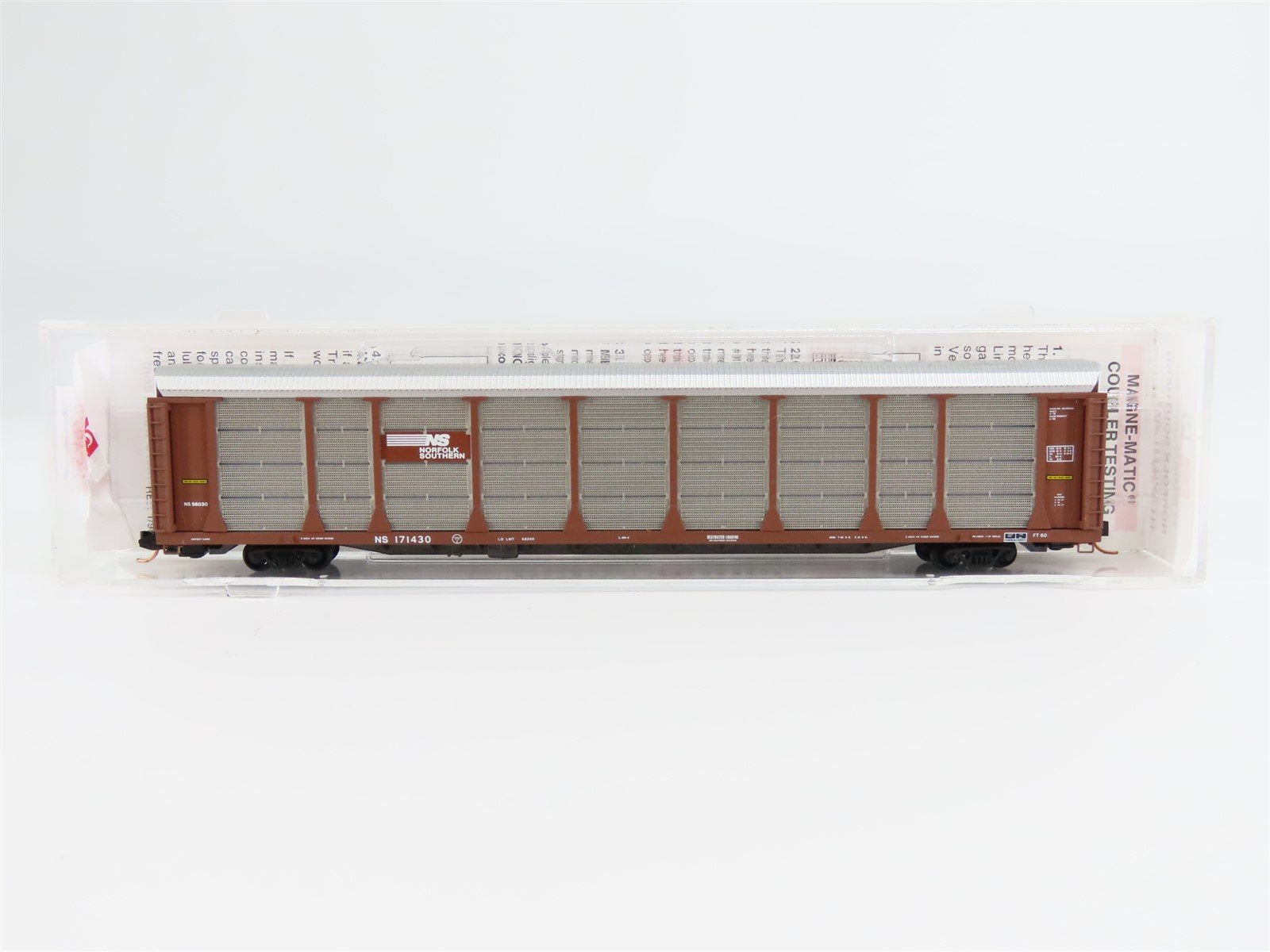 N Scale Micro-Trains MTL 11100072 NS Norfolk Southern 89' Auto Rack #171430