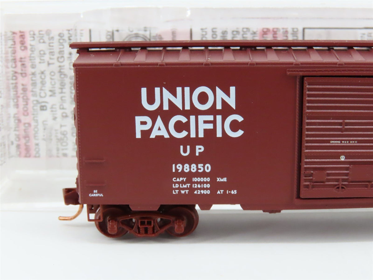 N Scale Micro-Trains MTL 02000710 UP Union Pacific 40&#39; Single Door Boxcar 198850