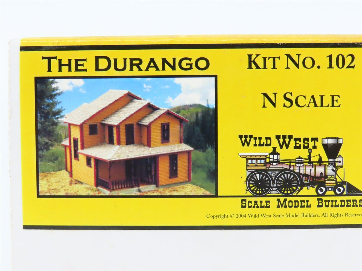 N Wild West Scale Model Builders Kit #102 The Durango - SEALED