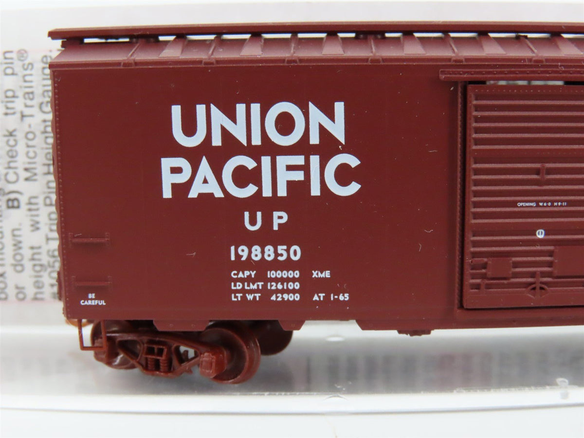 N Scale Micro-Trains MTL 02000710 UP Union Pacific 40&#39; Standard Boxcar #198850