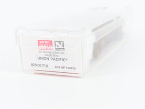 N Scale Micro-Trains MTL 02000710 UP Union Pacific 40' Standard Boxcar #198850