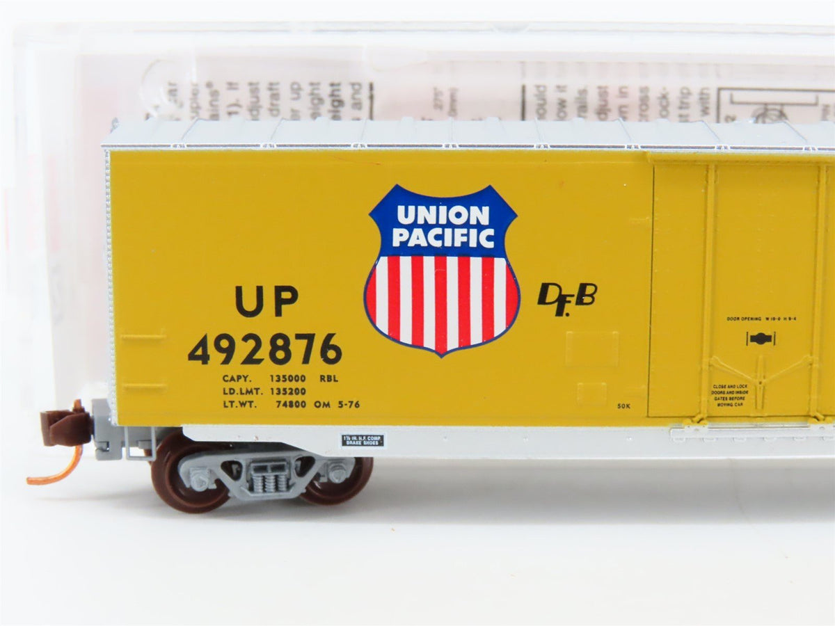 N Scale Micro-Trains MTL 03800240 UP Union Pacific 50&#39; Double Door Boxcar 492876