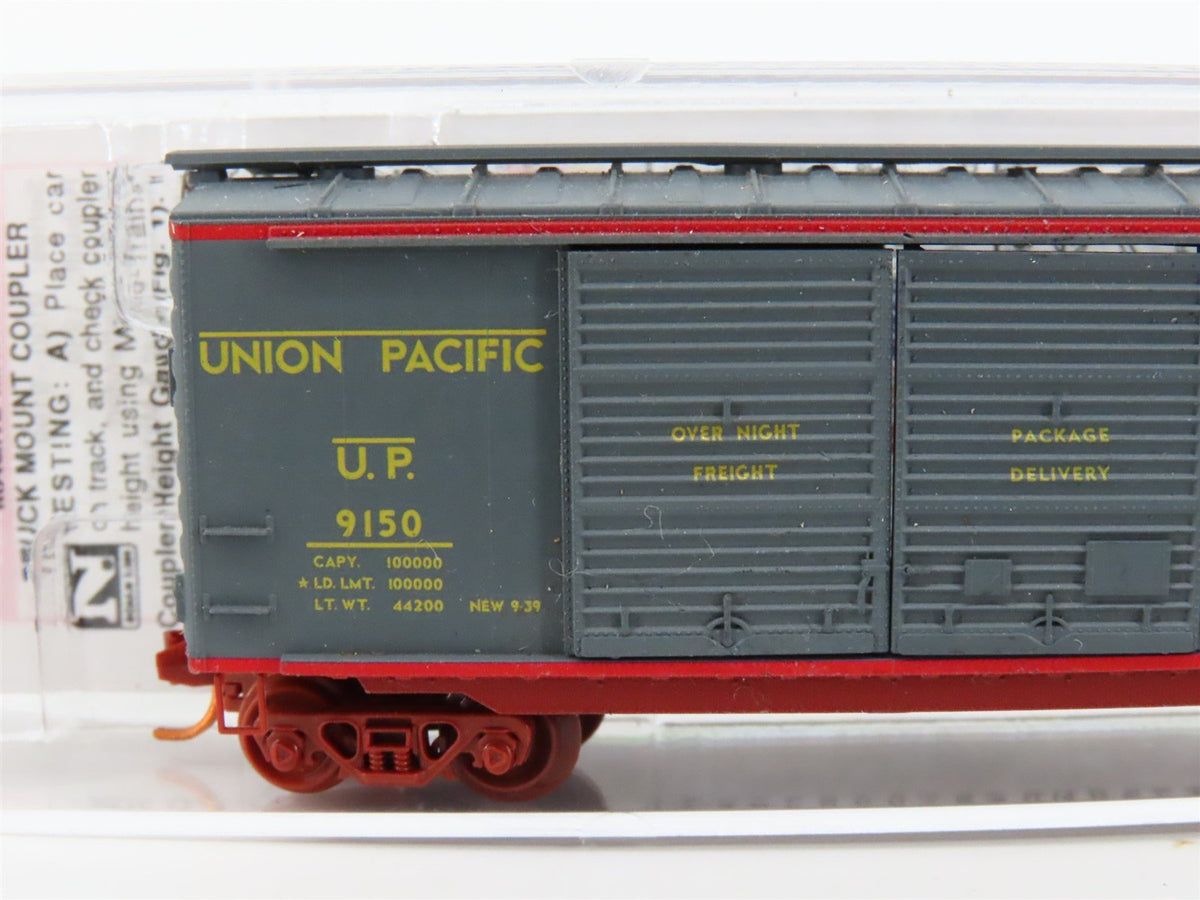 N Scale Micro-Trains MTL 02300232 UP Union Pacific 40&#39; Double Door Boxcar #9150