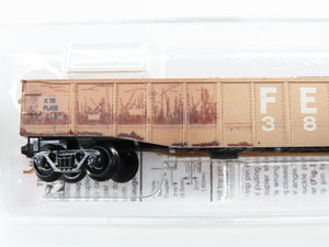 N Micro-Trains MTL 10544516 FEC Florida East Coast 50' Gondola #3842 - Weathered