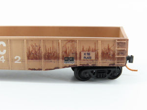 N Micro-Trains MTL 10544516 FEC Florida East Coast 50' Gondola #3842 - Weathered