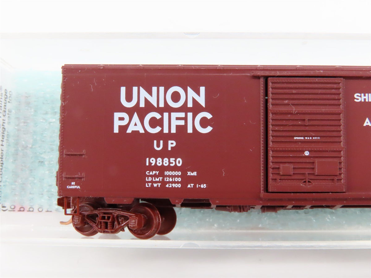 N Scale Micro-Trains MTL 02000710 UP Union Pacific 40&#39; Box Car #198850