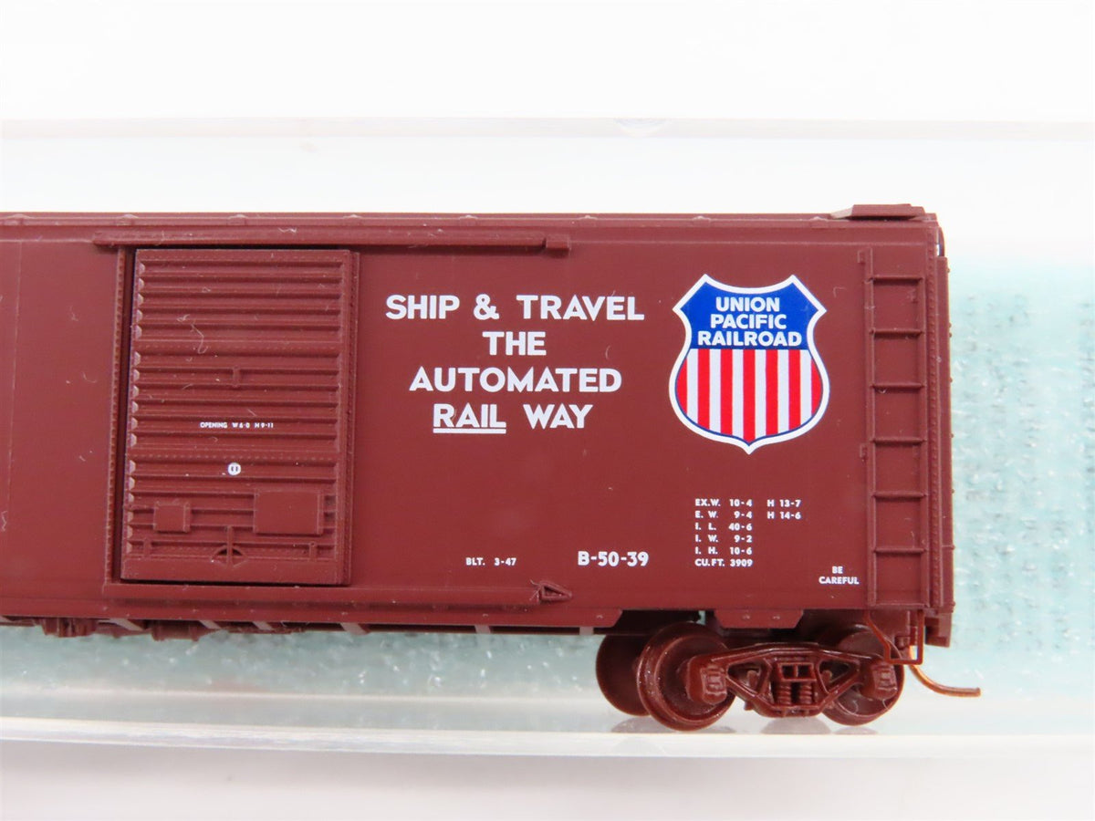 N Scale Micro-Trains MTL 02000710 UP Union Pacific 40&#39; Box Car #198850