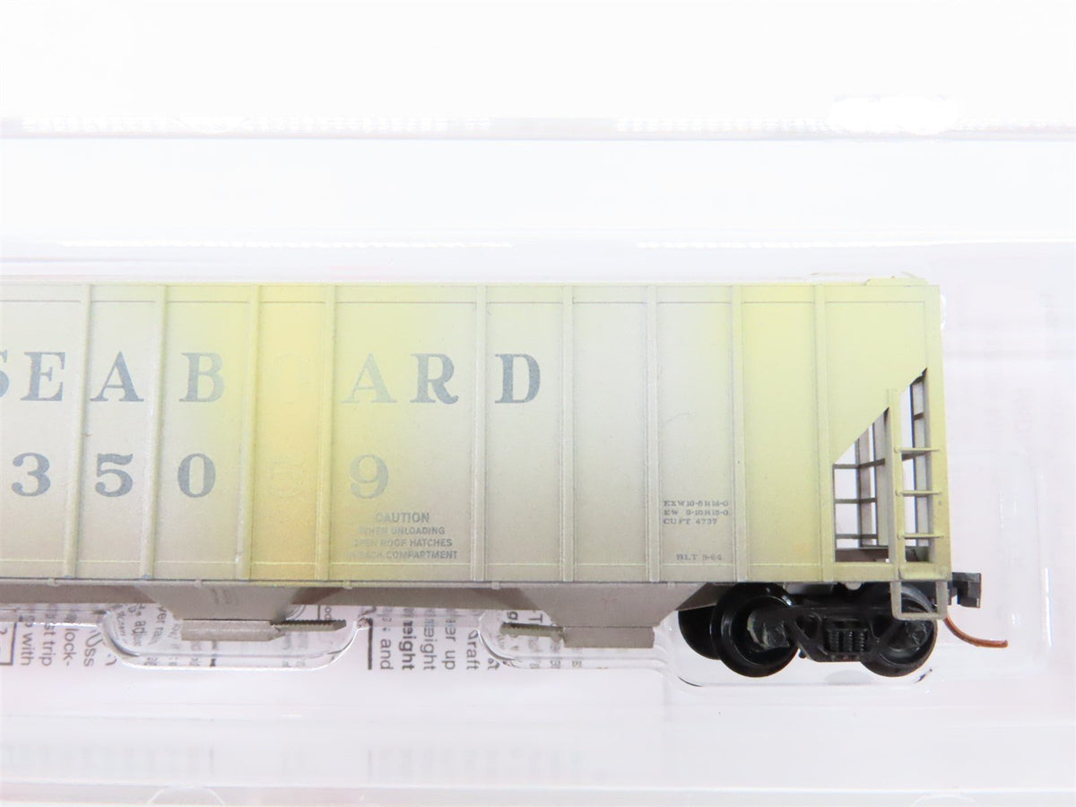 N Micro-Trains MTL 09944020 SAL Seaboard 3-Bay Covered Hopper #35069 - Weathered